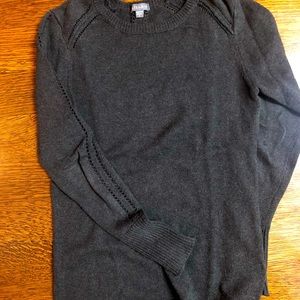 Charcoal grey sweater